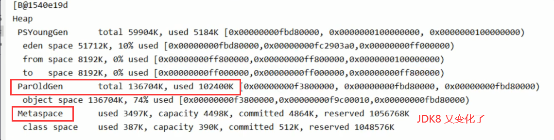JDK 8 静态变量对象在堆