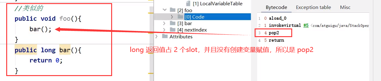 PopTest2 字节码截图